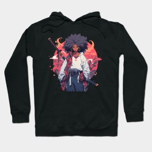 Afro Samurai Girl Hoodie